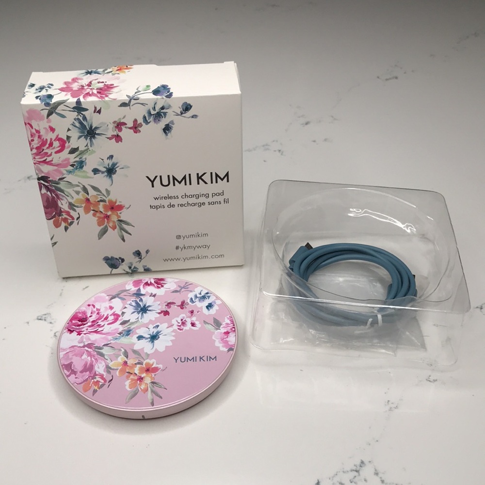 Yumi Kim wireless charging pad.